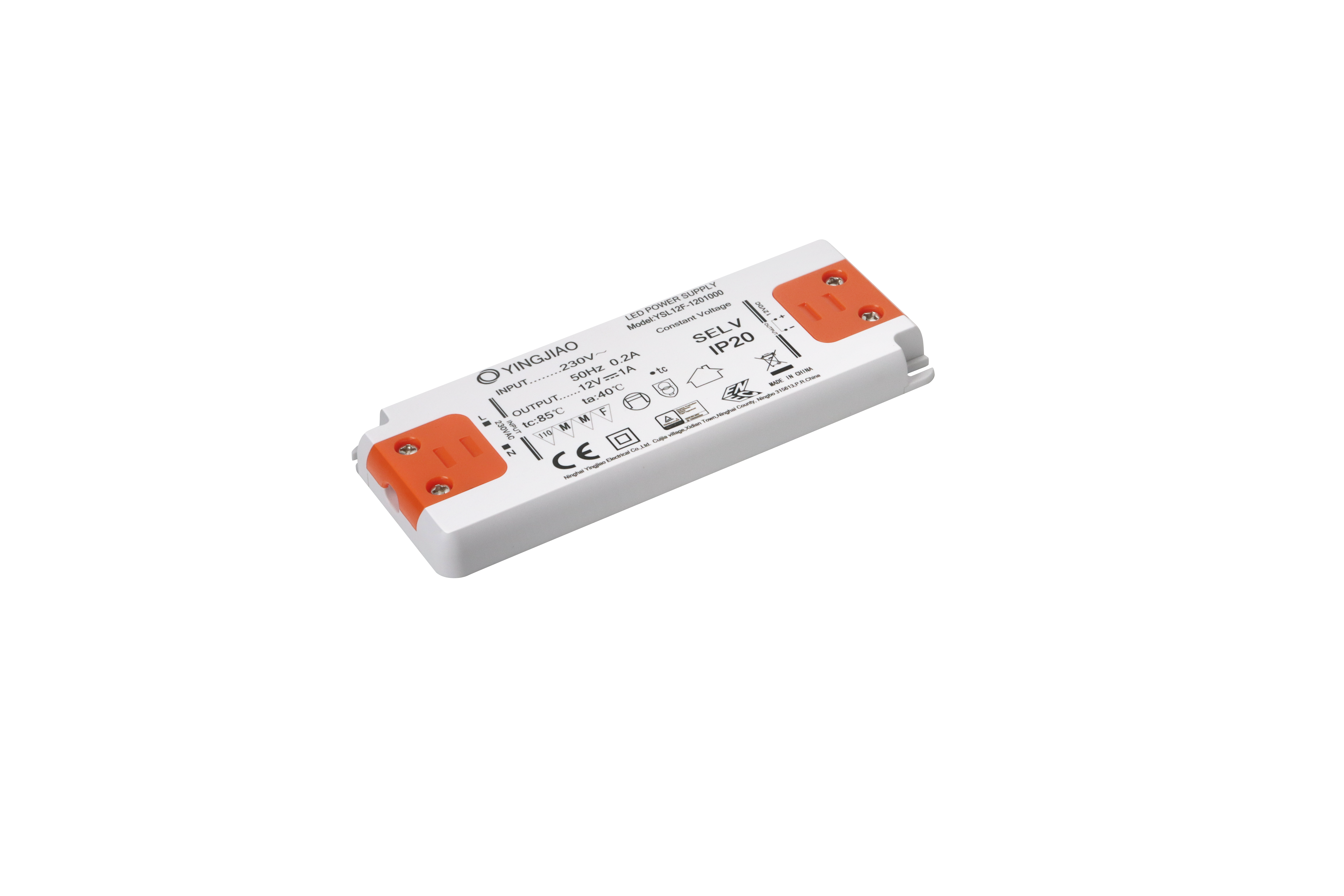 Driver LED Ultraslim Tensione costante 12V - 12W IP20