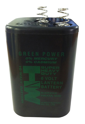 Batteria zinco carbone 6V E4R25X Hi-Watt confezione da 1 pezzo