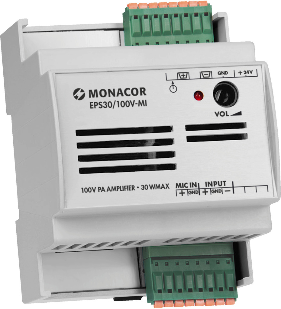 EPS30/100V-MI - Amplificatore 1 x 30 Watt/100 V