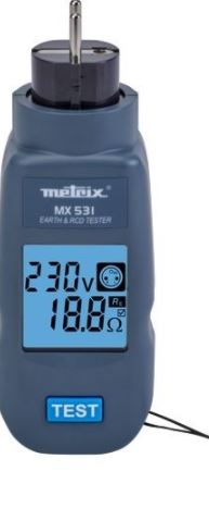 C.A. MX 531 - TESTER PER SISTEMI DI NEUTRO TT, PRESA 2P+T IN TENSIONE