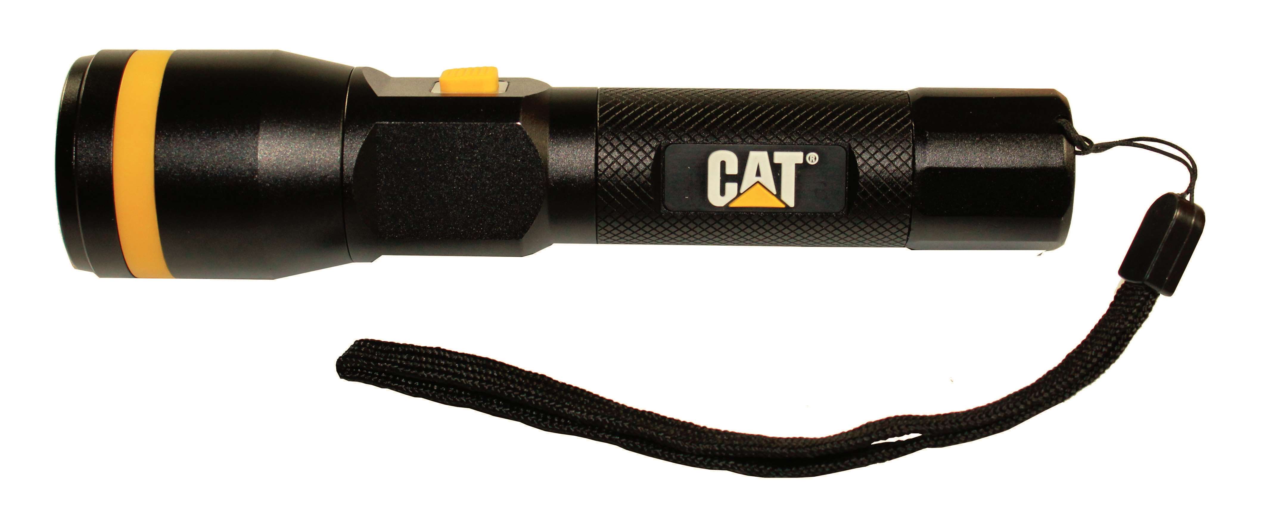 CAT CT2505 | Torcia tattica focusing dimmerabile 550 Lumen con ricarica USB e funzione power bank