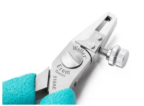Pinze spellafili ad spellatura frontale 0.25 mm – 1.02 mm, 510AE Weller