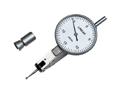 Gamma indicatore a quadrante 0.03, graduato 0.0005", diametro quadrante 32mm