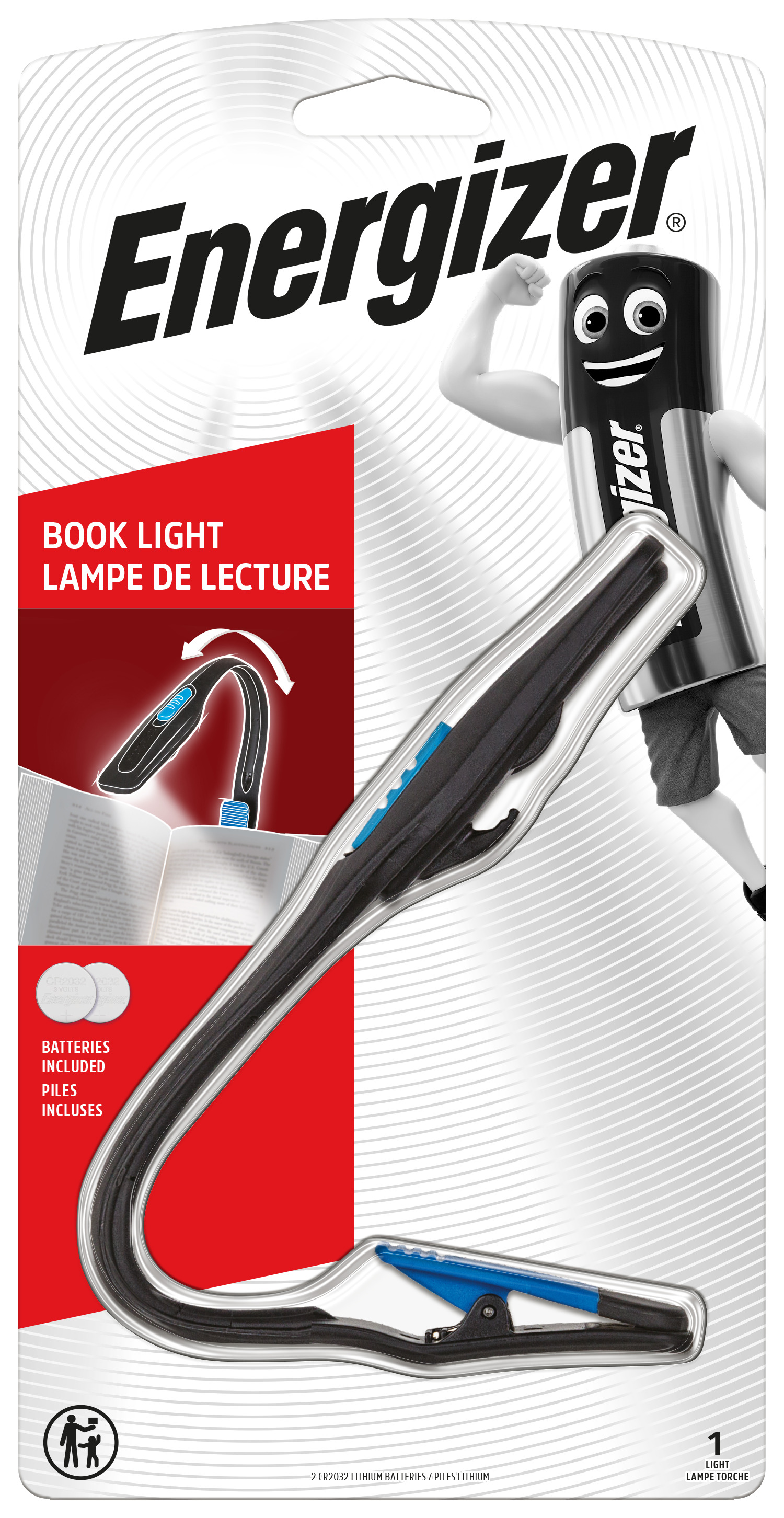 ENERGIZER EU Booklite 11 lumens, tray&clp