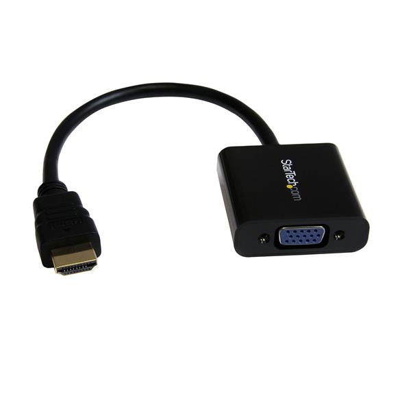 Startech.com HD2VGAE2 Adattatore HDMI a VGA - Convertitore HDMI a VGA per Portatili desktop/laptop/ultrabook - 1920 x 1080