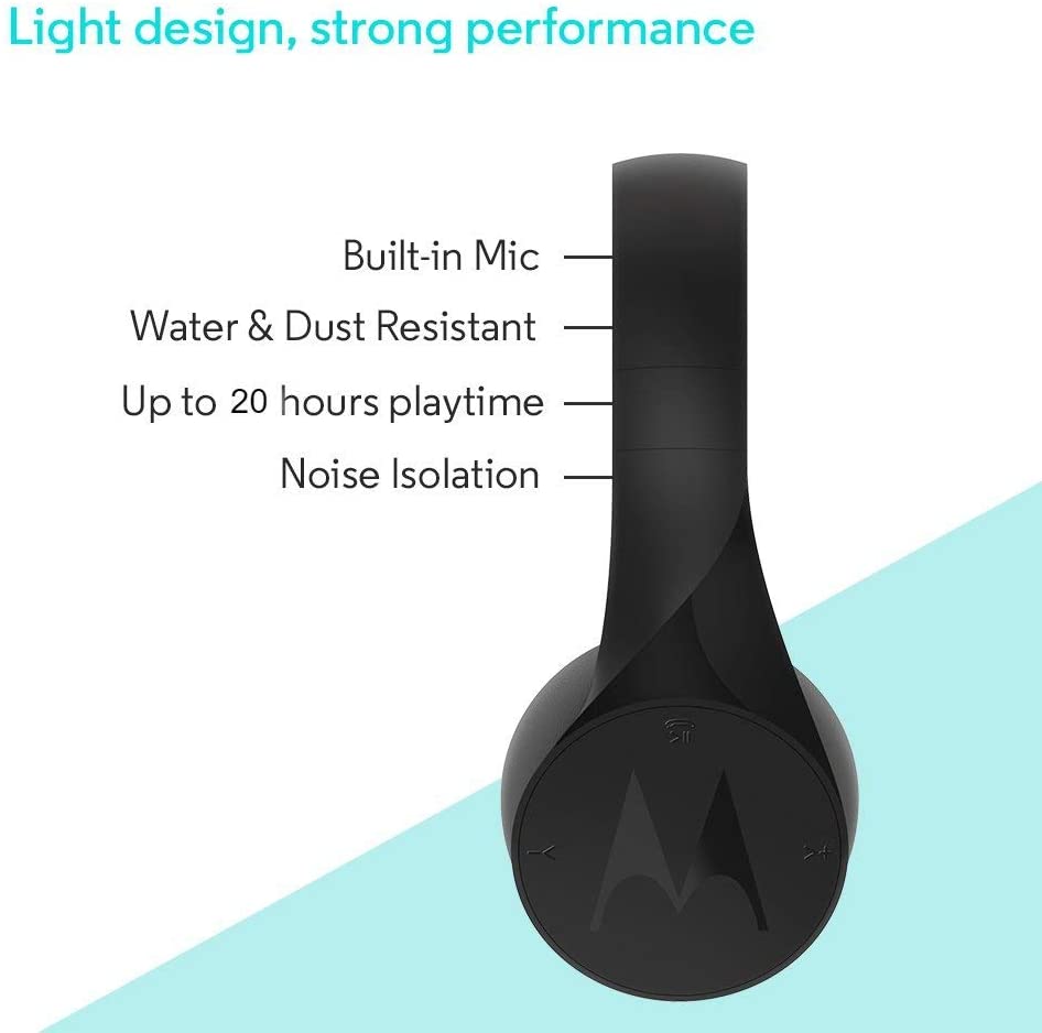 Cuffia stereo con funzione bluetooth Mod. Pulse Escape nera