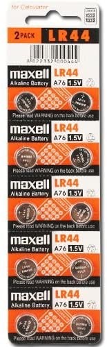 MAXELL LR1130 batterie alcaline a bottone in blister da 10 pile MF(5X2)
