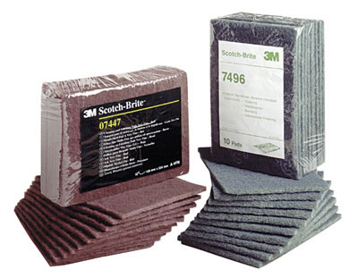 Tampone 3M Scotch Brite 7496, A-VFN, verde chiaro , 5305