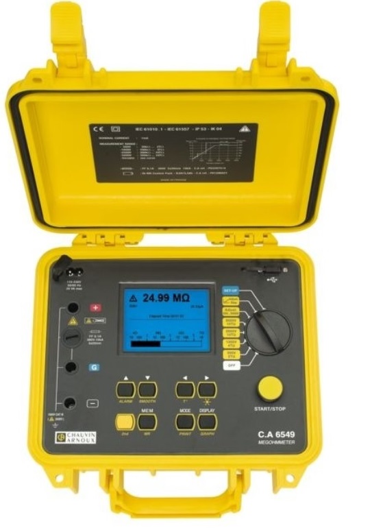 Misuratore d'isolamento digitale 5kV