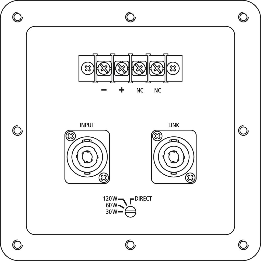PAB-82WP/WS - Cassa Acustica PA