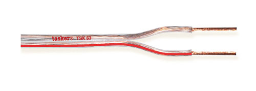 Piattina Tasker TSK61 2X0,50 TRASP.