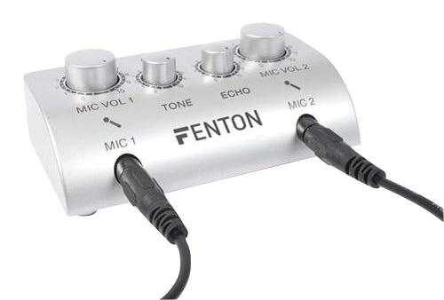 Controller karaoke per 2 microfoni, microfoni inclusi 103112