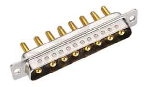 Connettore D-Sub A Spina Maschio Dip Type 8W8 M/955-C