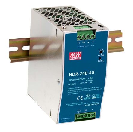 Convertitore monofase MEANWELL NDR-240-24 24V 240W