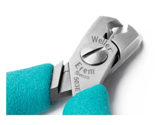 Tronchese con taglio in punta, testa larga angolata, 503ETF Weller