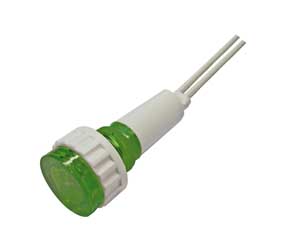 Segnalatore Luminoso In Plastica 220V Verde 09/B3V
