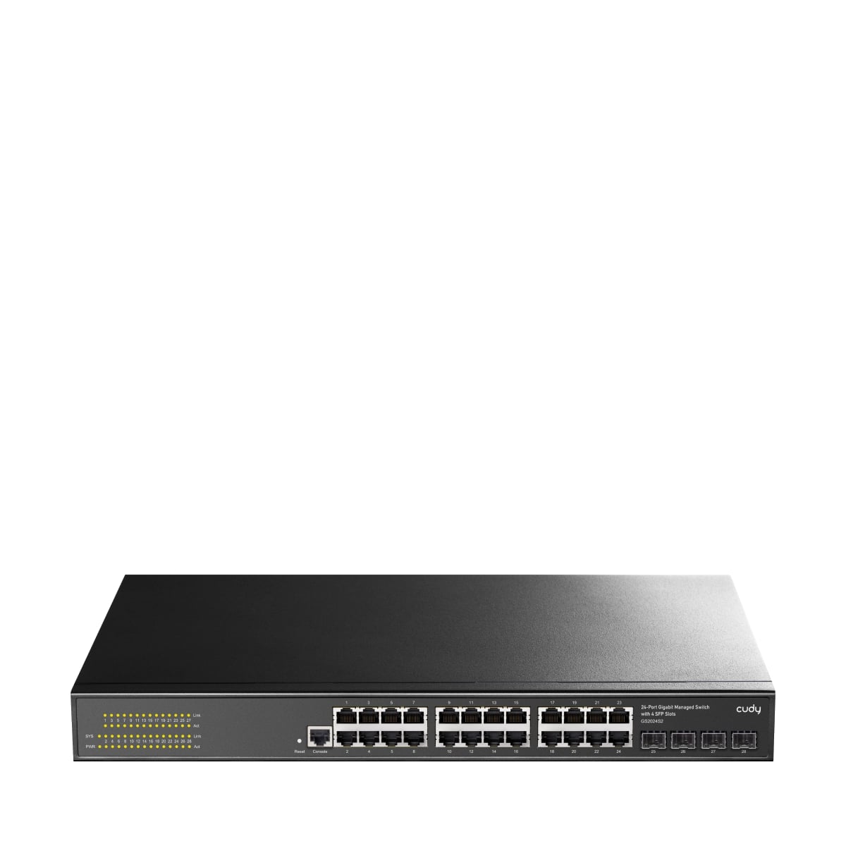 GS2024S2 - 24-Port Layer 2 Managed Gigabit Switch with 4 Gigabit SFP Slots