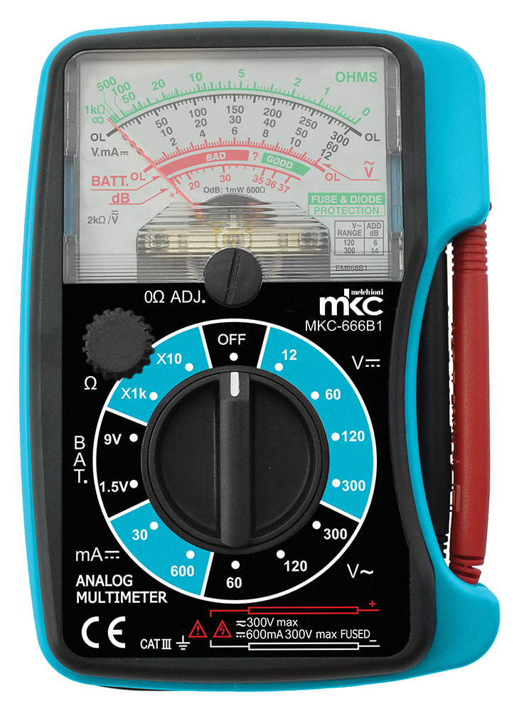 Multimetro Analogico tascabile MKC-666B