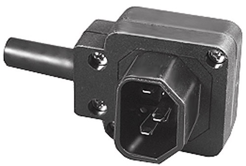 Spina rete tripolare volante a 90° (1 pz.) blister