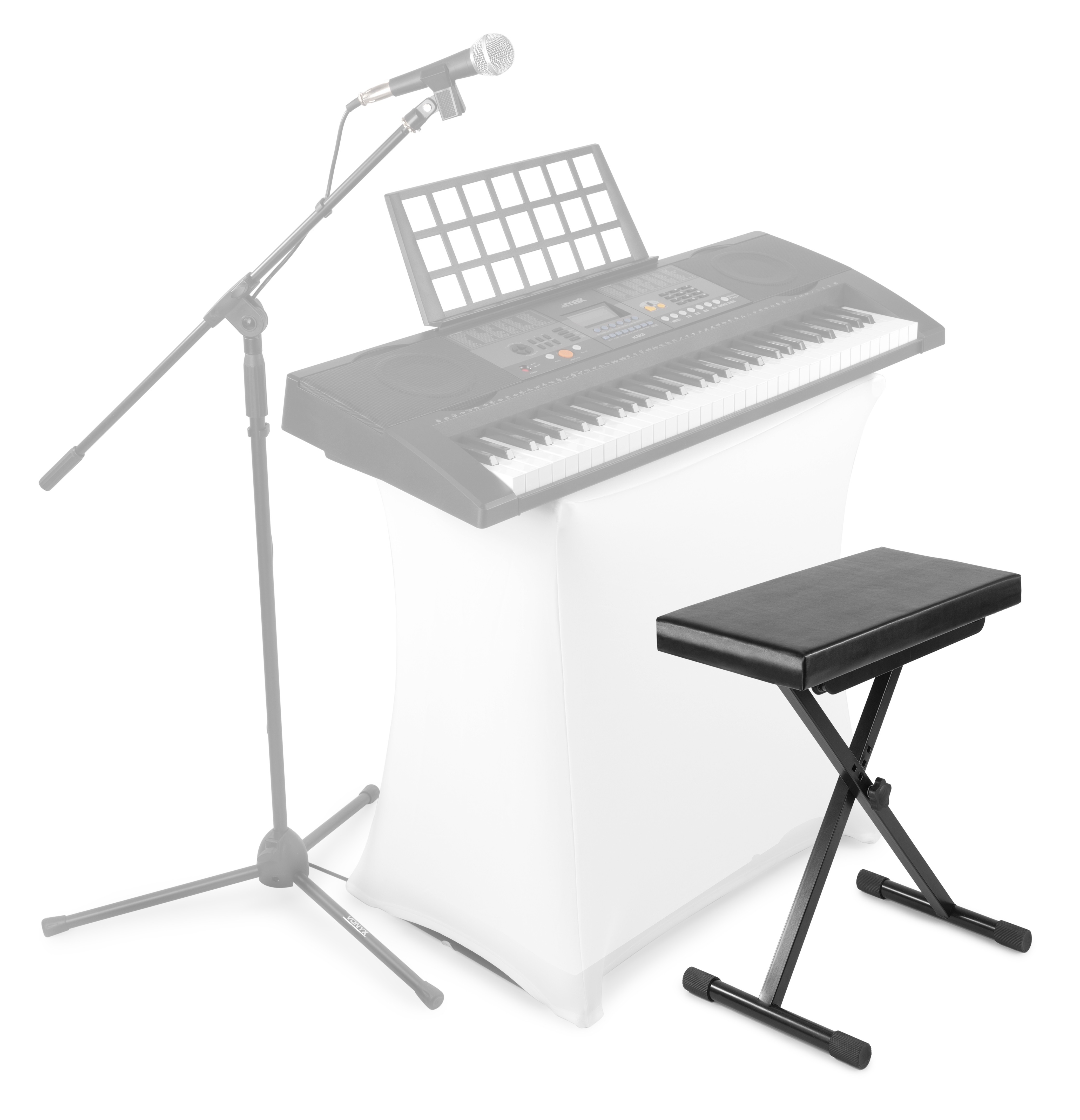 Panca per tastiera Mod.KBB10