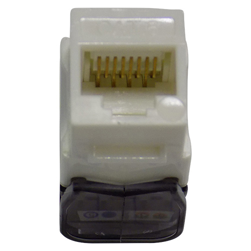 Presa modulare cat6 8/8 rj45 keystone da pannello senza inseritore