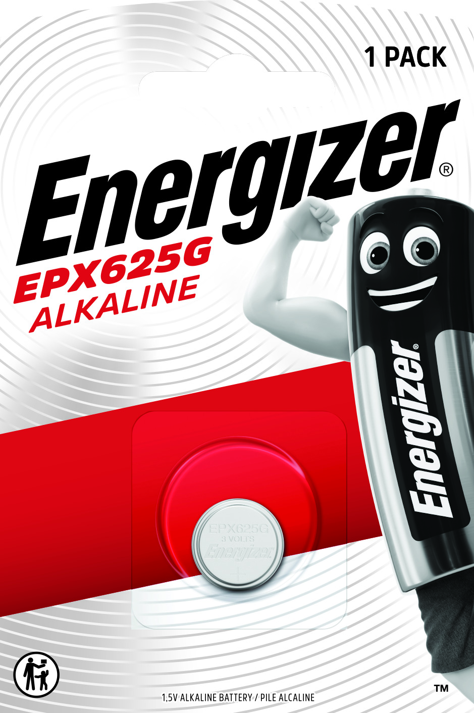 ENERGIZER LR9/EPX625G Alkaline blister da 1
