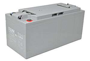 Batteria al piombo ricaricabile 12V 210Ah terminale m8 FIAMM