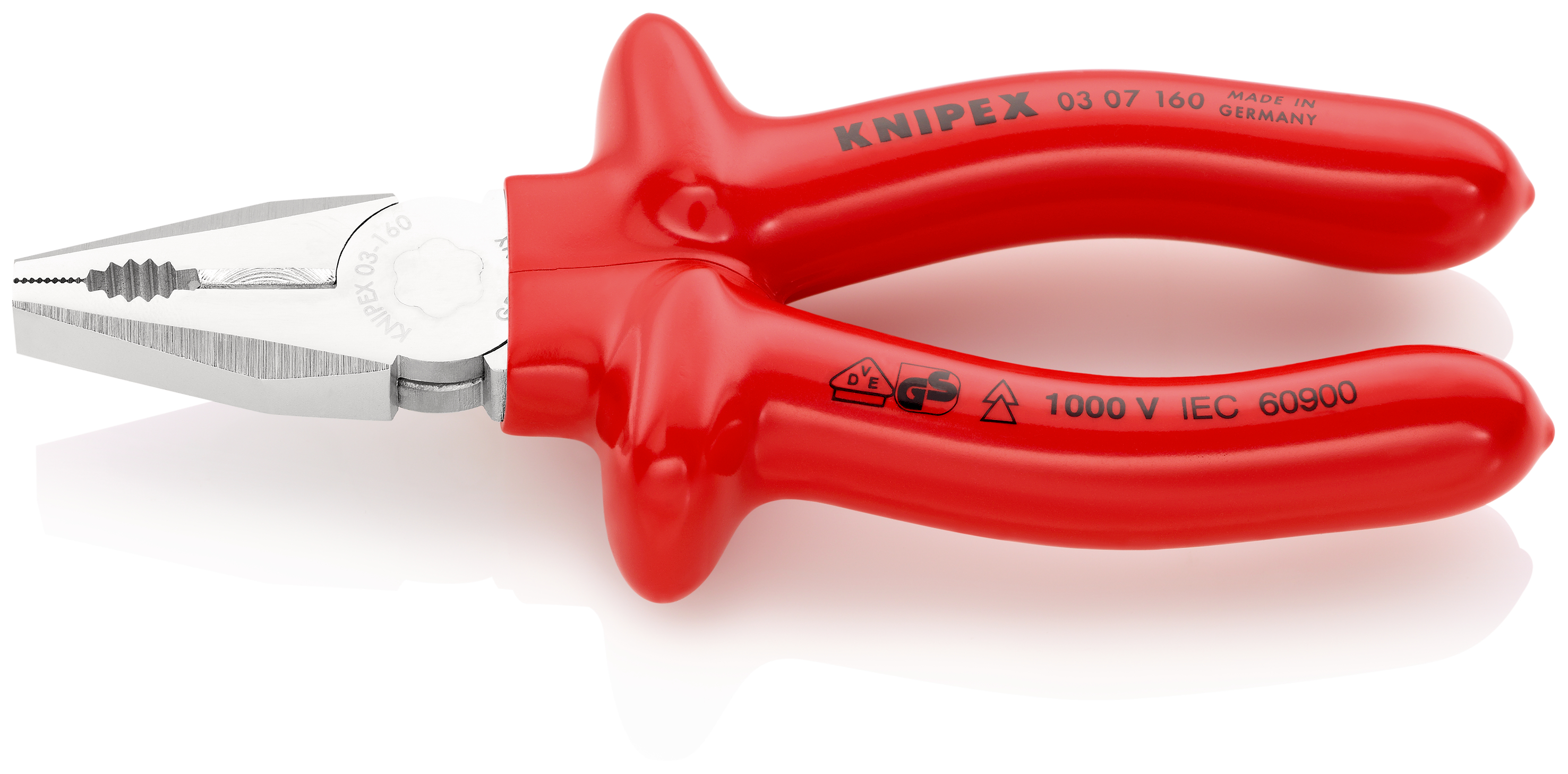 Pinza universale 03 07 160, isolamento a 1000V