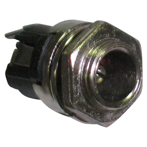 Spina coassiale alimentazione da c.s. 2,5mm bachelite FA0396