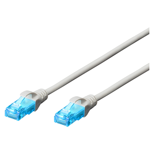 Cavo patch cat 6 utp 1,0mt grigio Ewent EW-6U-010