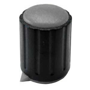 Manopola Nera A Mandrino 15x18 Ø6 Grigia MA/1101GR