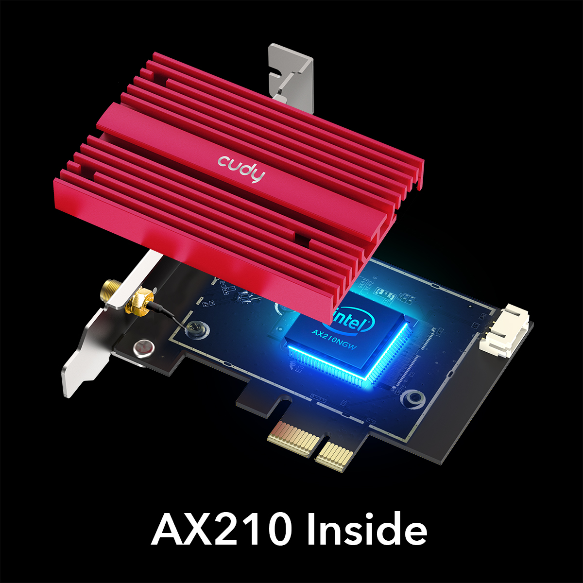 WE3000S - AX5400 Wi-Fi 6E PCI Express Adapter