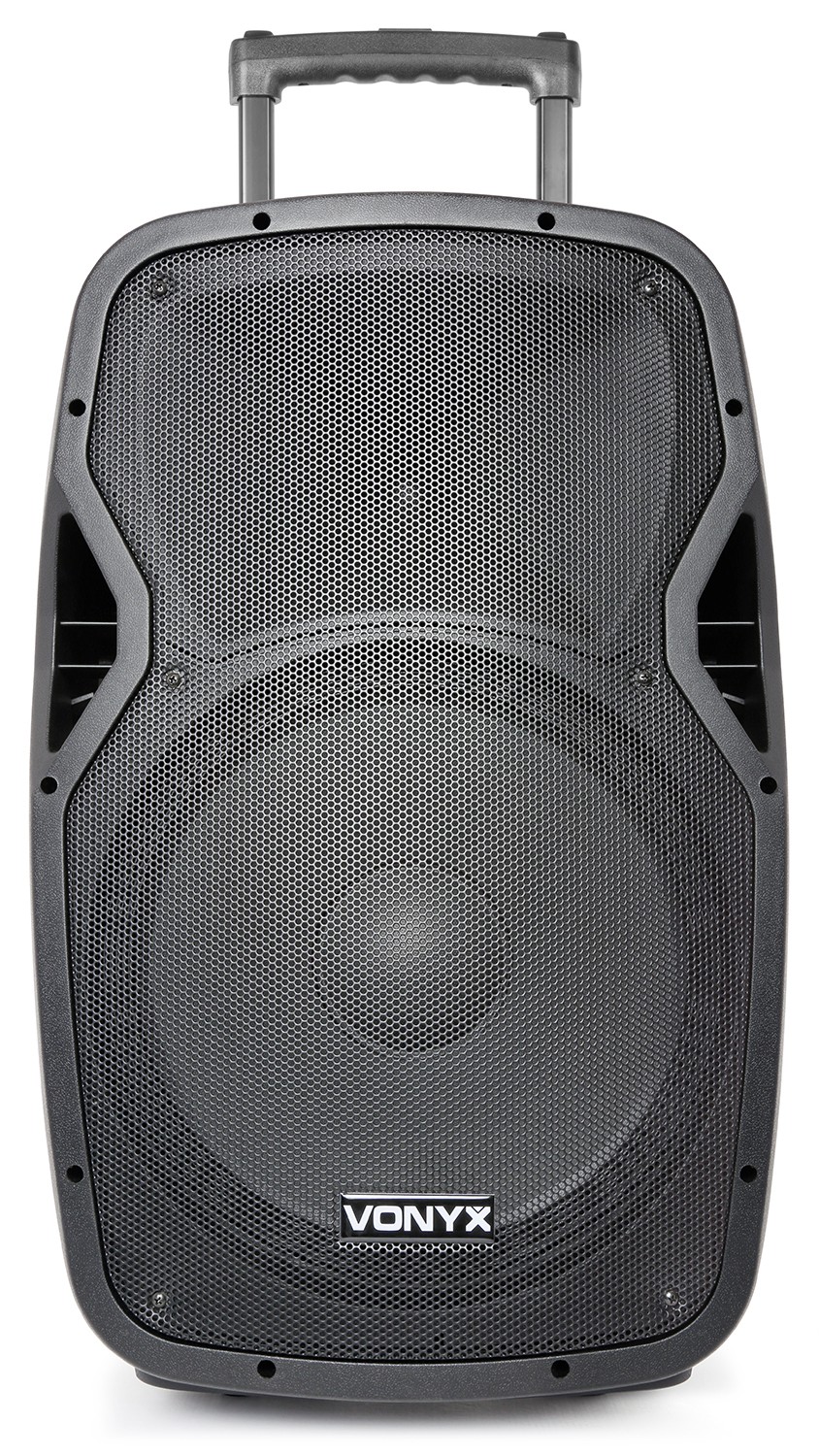 VONYX 550923426 Sistema portatile 15" da 800W  con 2 radiomic. UHF mod. AP1500PA