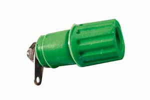 Morsetto Serrafilo Isolata 30A Verde SER/431V