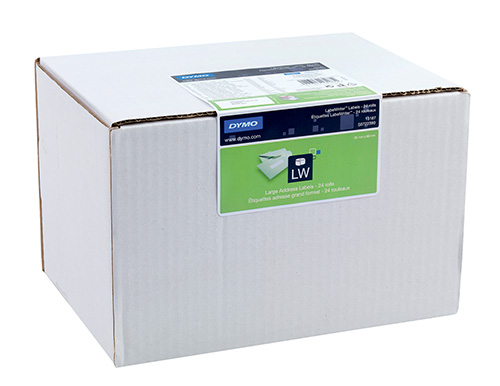 Etichette DYMO® LabelWriter™ Indirizzi Estesi Bianco (24 rotoli) - 36 x 89 mm