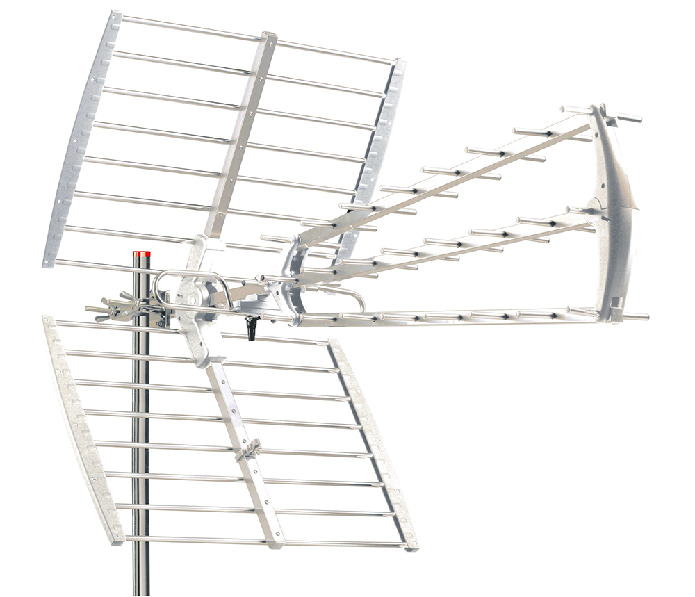 Antenna tripla UHF 43 elementi  5G Free mod. ZTL-2335G