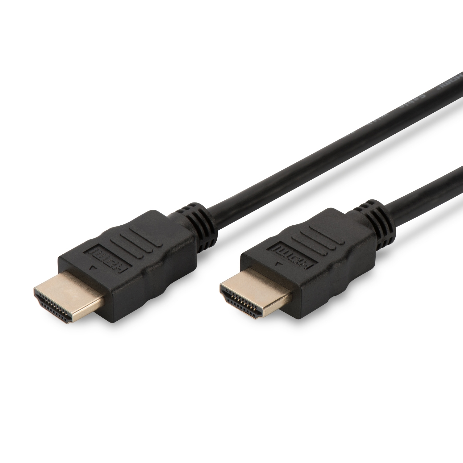 OEM High Speed HDMI 1.4 Cable with Ethernet, black, M/M 1,0m,4K@30Hz