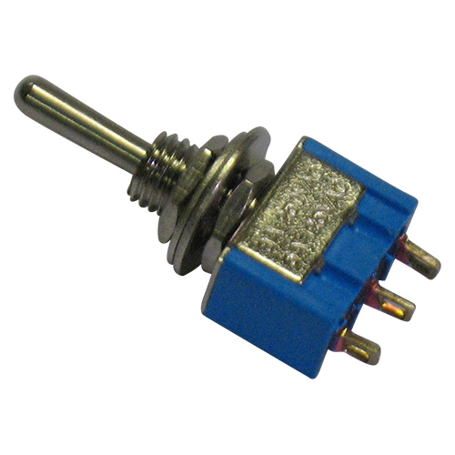 Deviatore miniatura a leva unipolare on-off-on 6a-125v FR5005