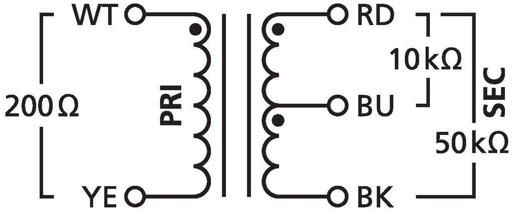 NTE-10/3 - Trasformatore Audio