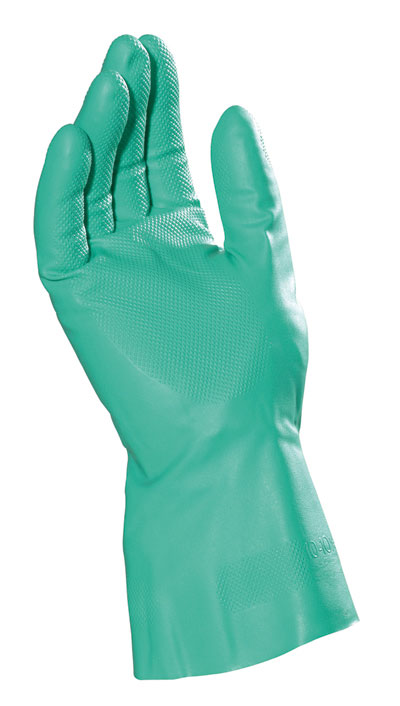Guanto Ultranitril 485 in nitrile, verde, misura 9/L