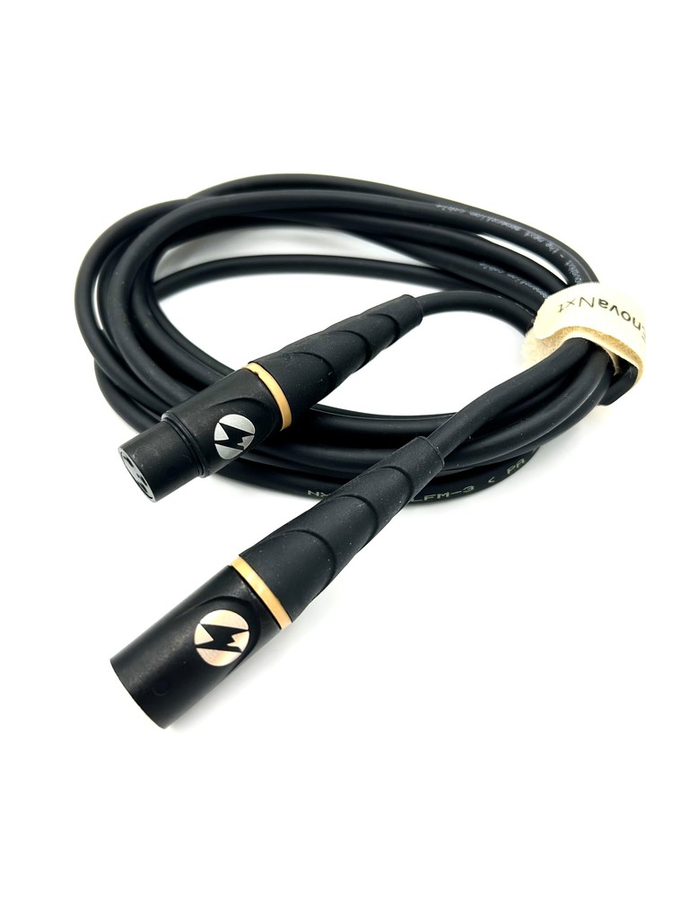 MICA-3/BK - Cavo microfono XLR 3m