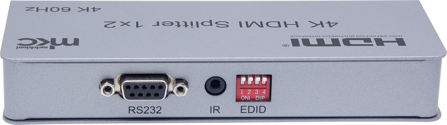 Divisore HDMI 4K 60Hz V2.0 EDID 1IN x 2OUT mod. MK-911-2plus