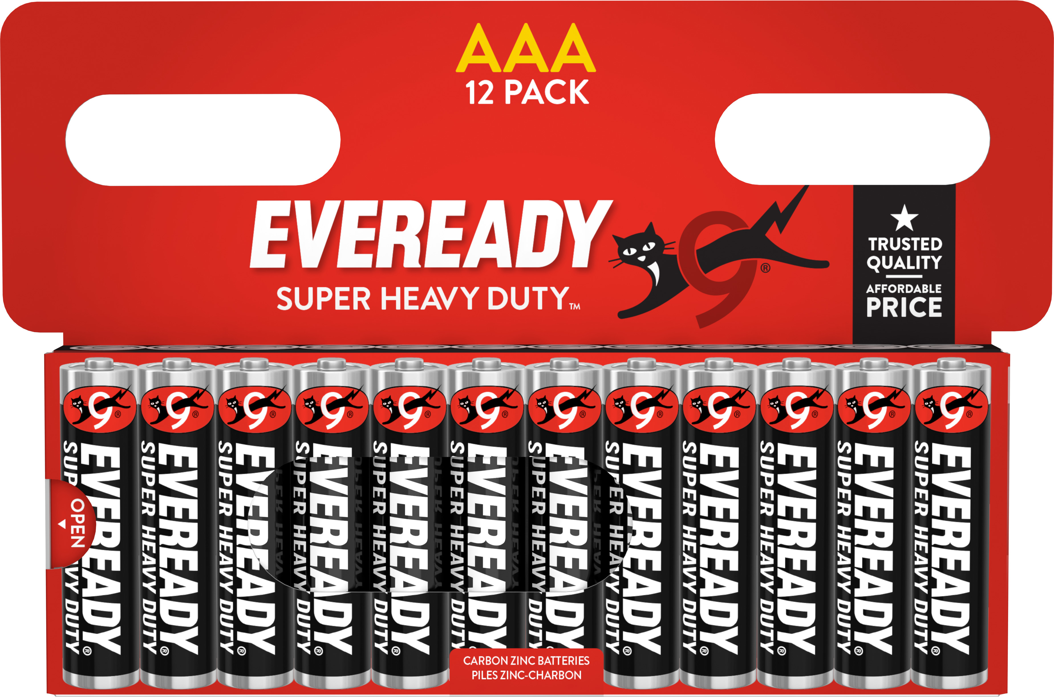Eveready Super Heavy Duty AAA blister da 12