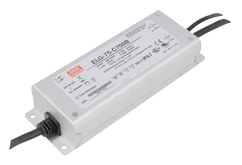 Alimentatore MEANWELL ELG-75C-700B-3Y 700MAH 74,9W