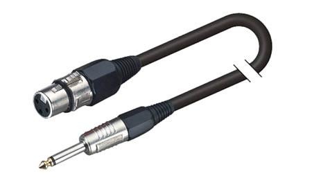Cavo mic xlr f- jack m 10m BMCJX-10BK
