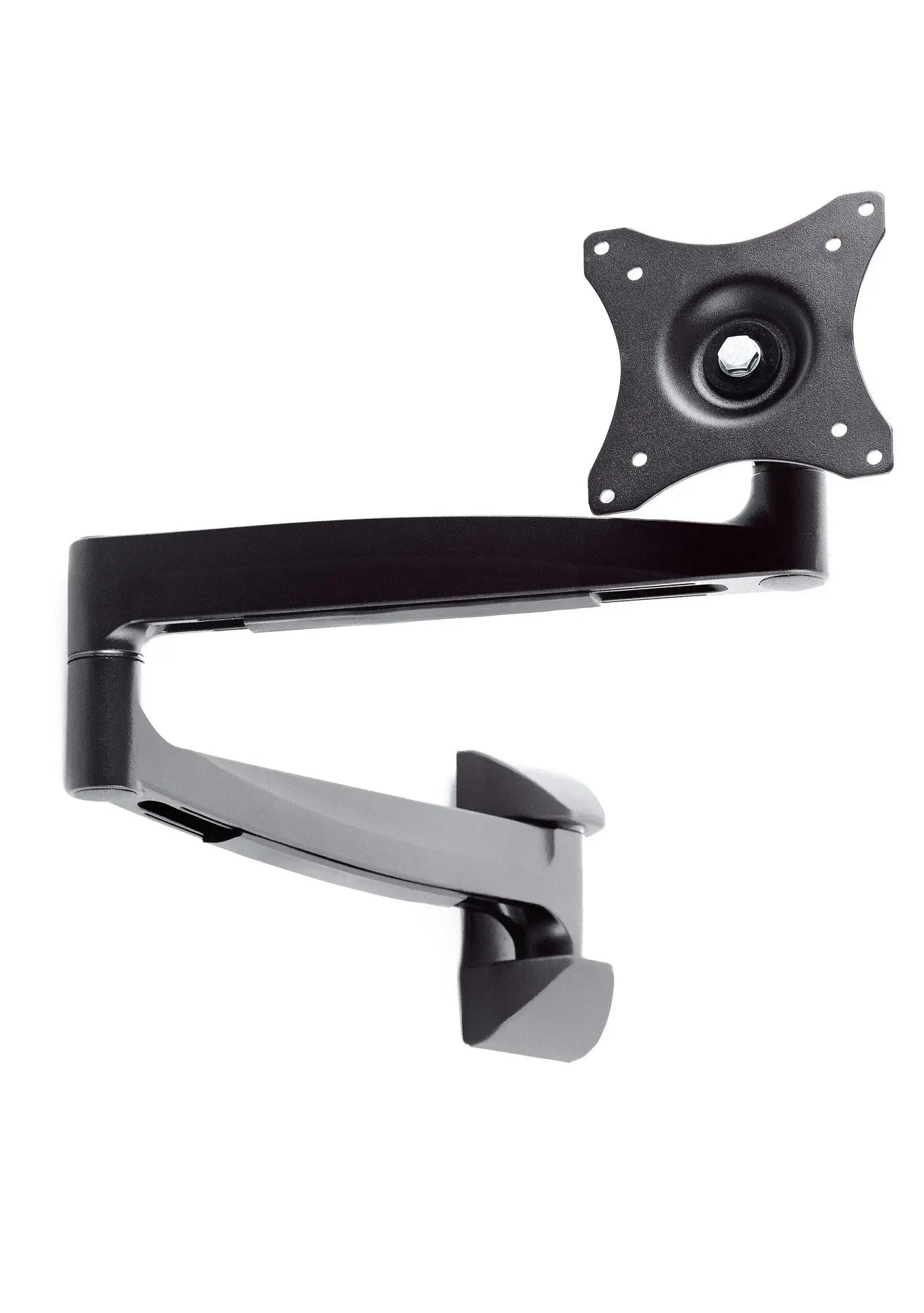 GDV121 - Supporto a parete con doppio braccio orientabile per schermi da 10-29”.