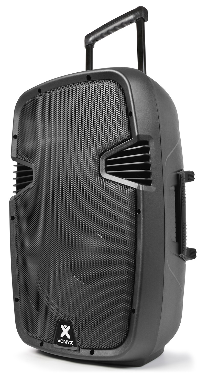 Sistema portatile 500W, 2 radiomicrofoni UHF mod.  SPJ-PA912