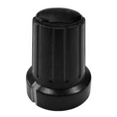 Manopola A Mandrino Ø19x23 Ø6 Nera MA/1117N