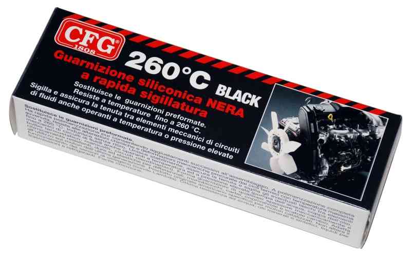 Forma Guarnizione, 260°C Black, Pasta Nera, Tubo Da 85 Gr P00200 CFG