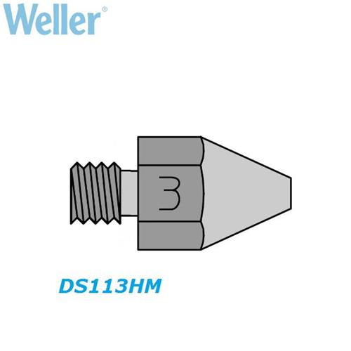 Ugello termico. Ø esterno  2,5 mm. Ø interno 1,2 mm T0051353099 Weller